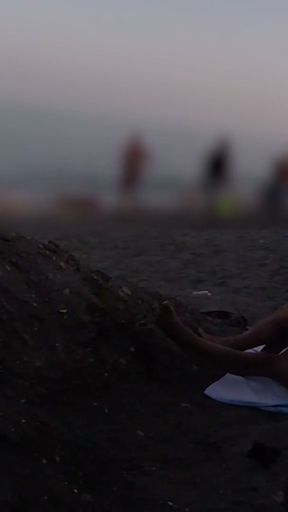 FLASHING my COCK in front of my STEPDAUGHTER in a PUBLIC BEACH and she HELPS me CUMSHOT in front of everyone - REAL&hellip;   Clip 2