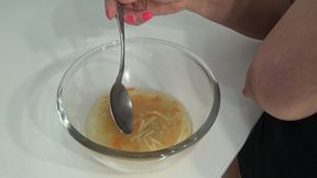 Step Aunt Anya Pees in Your Soup