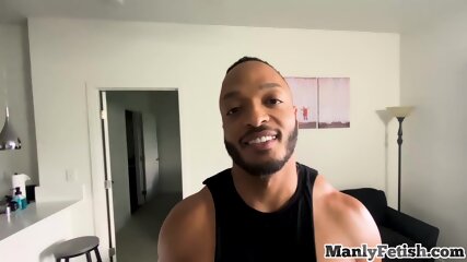 Black pov hunk penetrating asshole after cocksucking