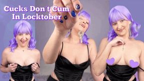 Cucks Don’t Cum In Locktober - Lock up your cuck cock in chastity for the month! - Femdom, Female Domination, SPH, Humiliation, Keyholder with Mistress Mystique Hoops - MP4