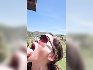 Superbe pipe avec vue montagne ????????