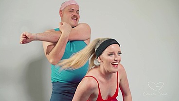 Slutty Fit Blonde Charlie Forde Rides Woody Alyx's Hard Dick!
