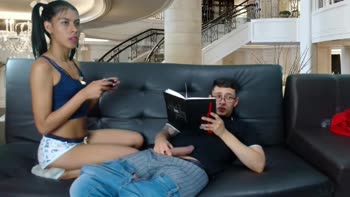 teenamateursgirl - Teen (18+) Amateurs Girl's Homework Excuse: Step Sister Seduction
