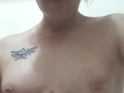 Shower fun leads to anal fingering