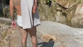 Diaper in sunny day