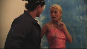 a dp with the painters for this horny slut