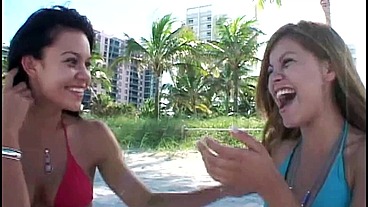 Ruby Knox And Vianey Cruz Share POV Blowjob And Facial