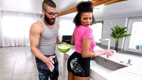 XXX Video of Dick Slap Piggyback Starring Alina Ali - Brazzers Exxtra HD - Hot, Steamy and Wild