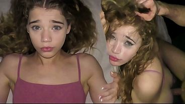 Petite GF takes big cock in various positions