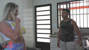 o dia que fui fazer uma entrega e acabei fodendo o cu da mulher do cliente - danny power